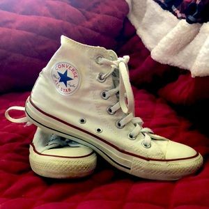 White Converse Sneakers